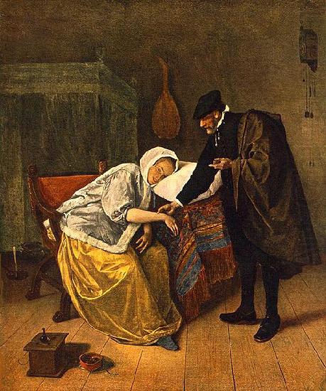 Jan Steen The Sick Woman china oil painting image